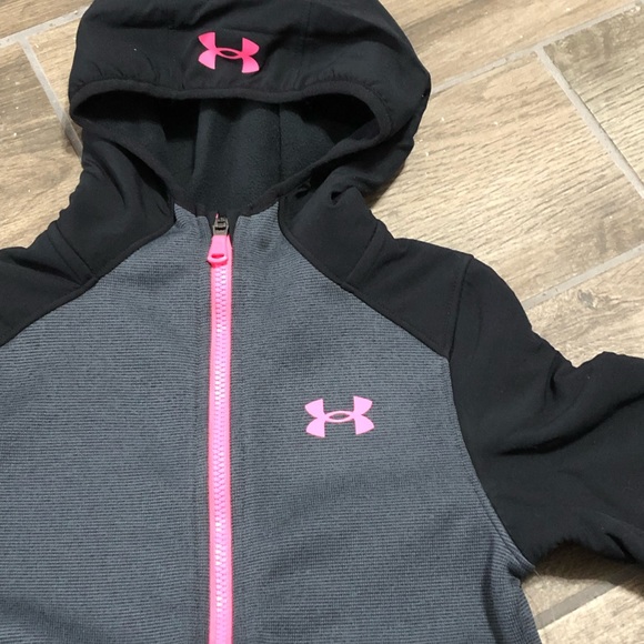 Girl’s Under Armour hooded jacket - Picture 2 of 7